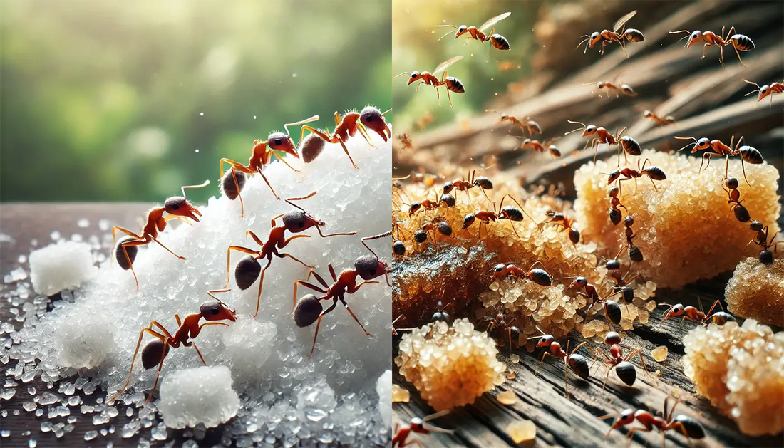 Ants and refined white sugar: What makes them wary?