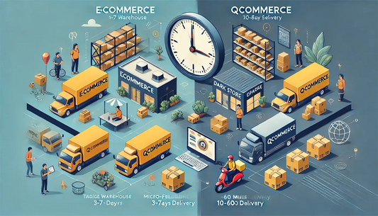 eCommerce vs. qCommerce: Key differences and why quick commerce is rising