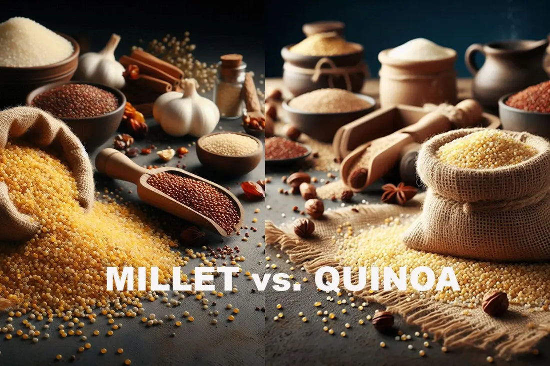 Millet vs. Quinoa 